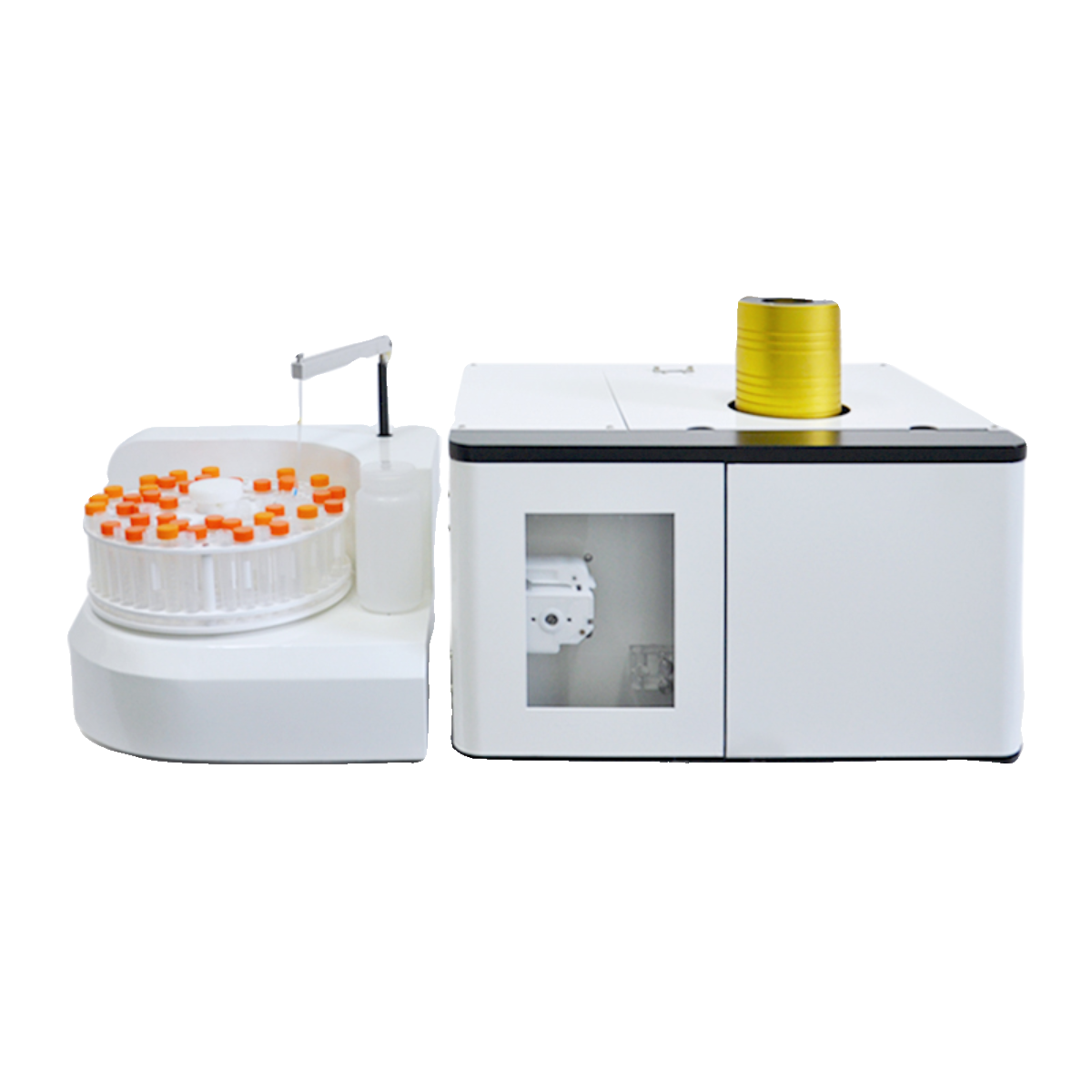 Spektrometer pendarfluor atom dwi saluran